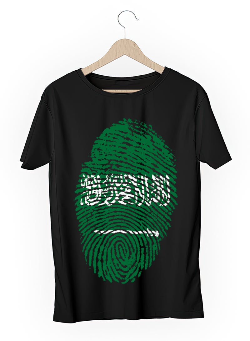 Fashion World Cotton T-shirt Printed with High-quality Saudi Arabia  - Image 3