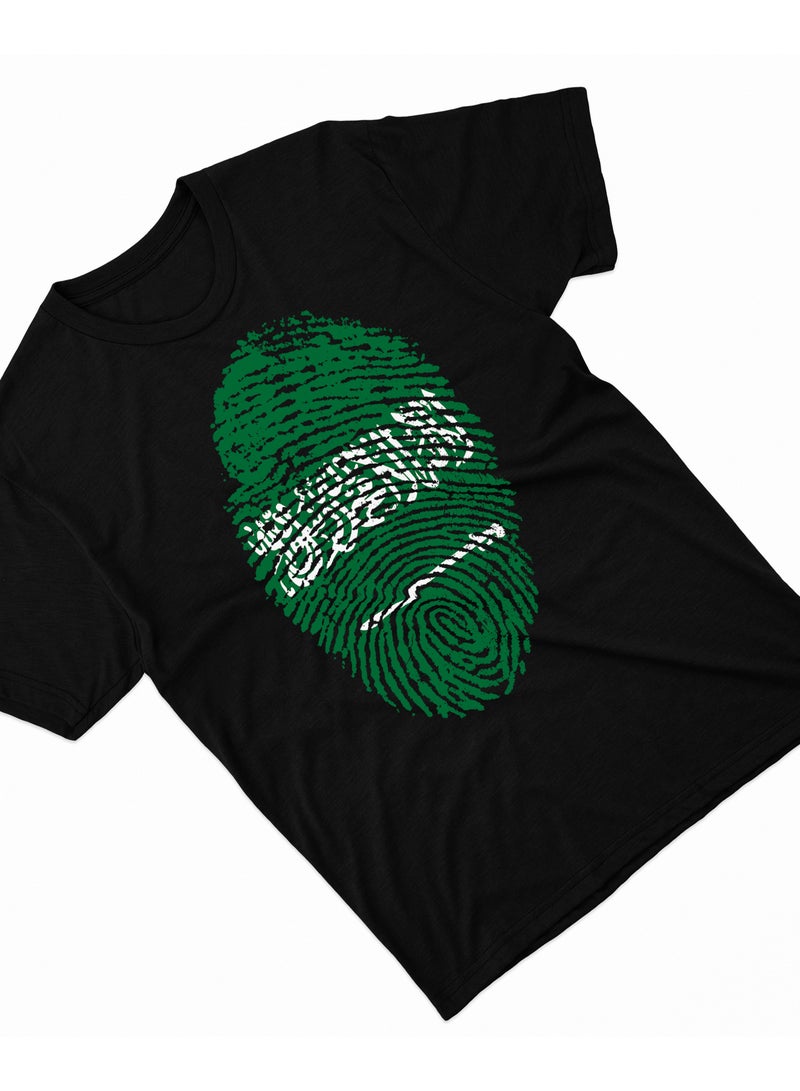 Fashion World Cotton T-shirt Printed with High-quality Saudi Arabia  - Image 2