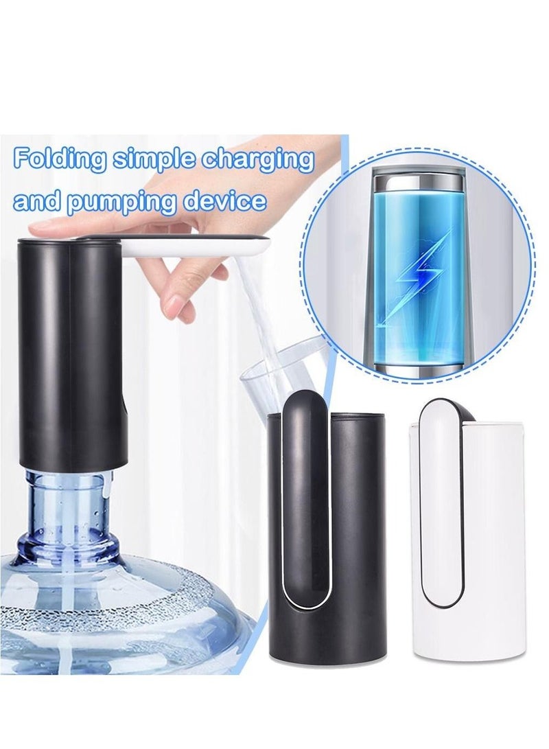 محمولة قابلة للطي مضخة مياه كهربائية مع شاشة تعمل باللمس ، الناقل التسلسلي العام شحن مضخة مياه - Image 5