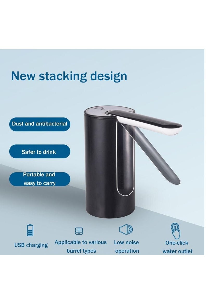 محمولة قابلة للطي مضخة مياه كهربائية مع شاشة تعمل باللمس ، الناقل التسلسلي العام شحن مضخة مياه - Image 4