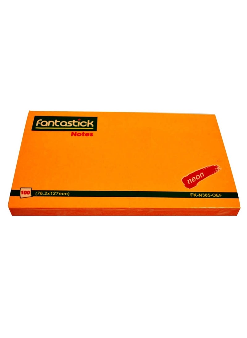 Fantastick 5-Piece Sticky Notes 3x5 Inch Assorted Colours  - Image 3
