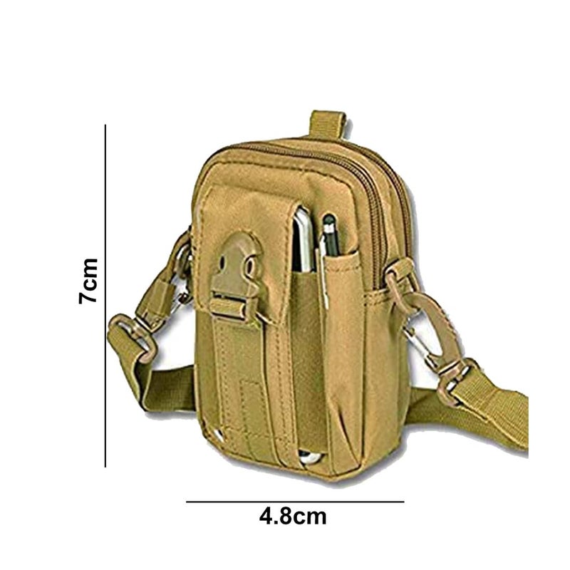 SUKHAD Waist Cell Phone Holster Belt Bag Universal Outdoor Phone Pouch Case Gadget Pocket for iPhone X 8 7 6 6s Plus Samsung Galaxy S8 S7 S6 S5 S4 S3 Note 8 5 4 3 2 LG HTC Etc - Image 5