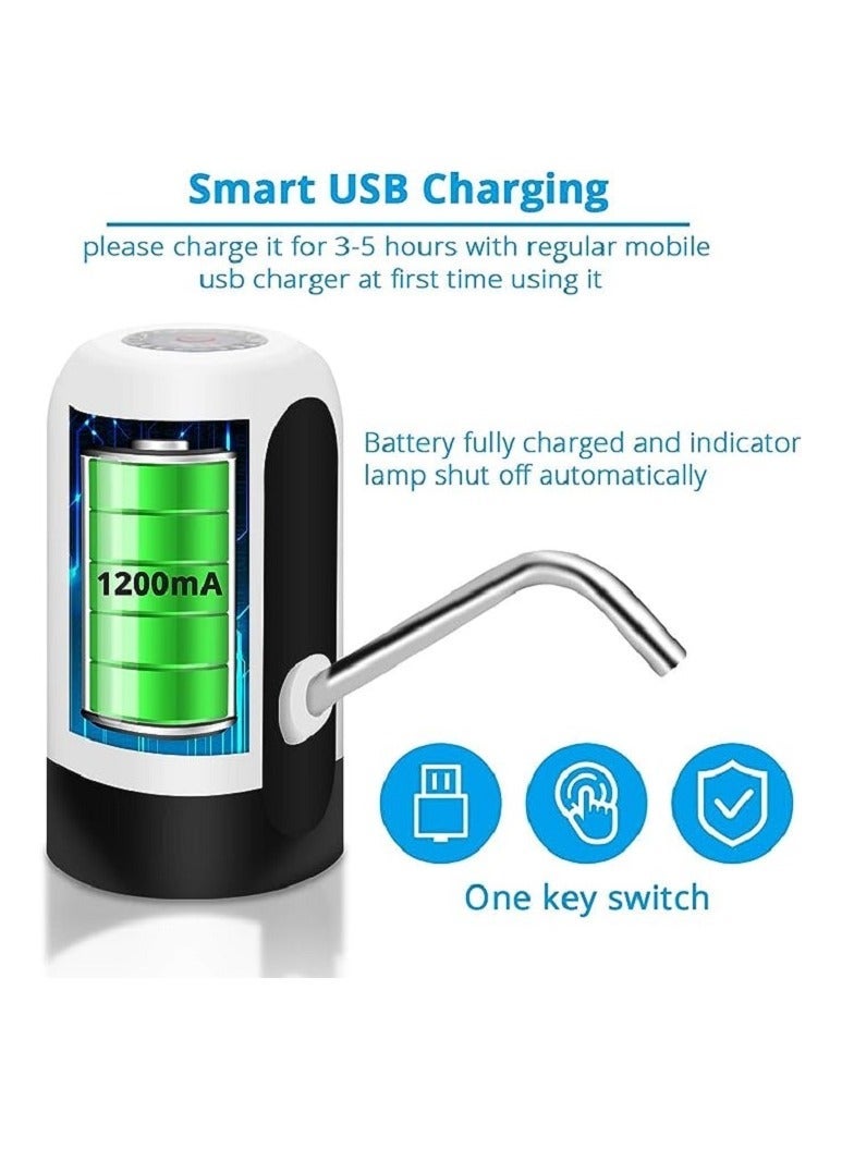 HOMESTAR Portable USB Charging Electric Pumping Automatic Water Dispenser - Image 4