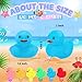 Syhood 60 Pcs Glitter Rubber Ducks 2 Colorful Rubber Duckies Fidget Toy Small Assorted Ducky for Bath Birthday Gifts Stress Relief Summer Beach and Pool Activity Cruise Decorations - Image 4