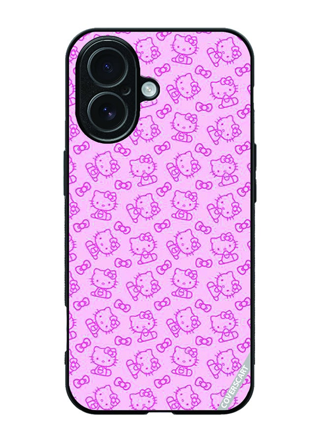 COVERSCART Protective Case Cover For Apple iPhone 17 Hello Kitty Design Pink