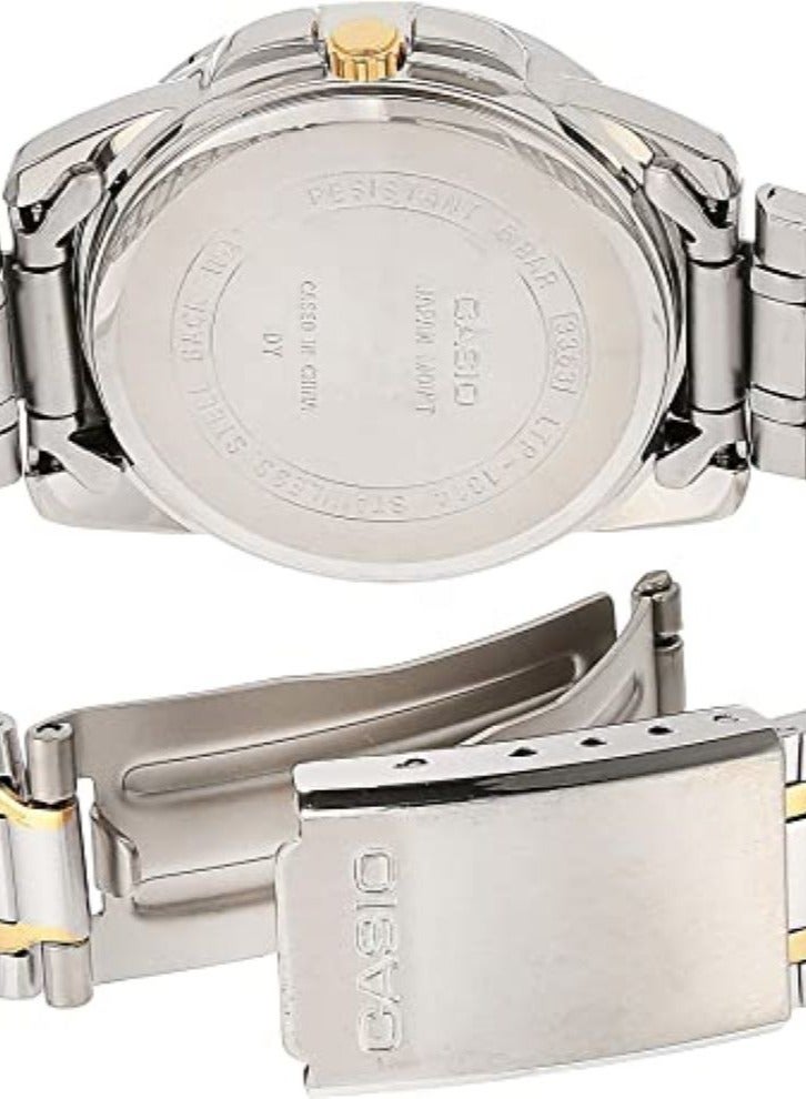 كاسيو طقم ساعات يد بعقارب للأزواج طراز MTP/LTP-1314SG-1A - Image 3