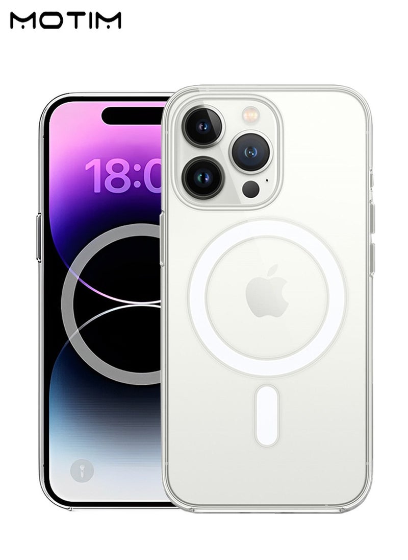 iPhone 16 Pro/16 Pro Max Magnetic Phone Case, Full Camera Lens Protector, Yellowing Resistant, Scratch-Resistant & Fingerprint Back,