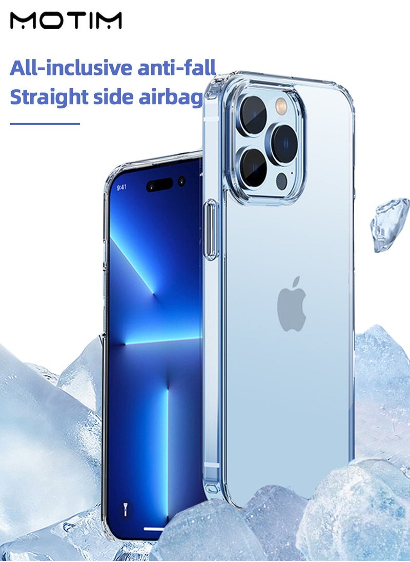 iPhone 16 Pro/16 Pro Max Magnetic Phone Case, Full Camera Lens Protector, Yellowing Resistant, Scratch-Resistant & Fingerprint Back,