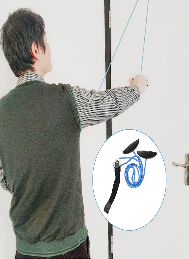 Zlongron pulleys for shoulder rehab over door,Helps promote recovery from surgery and shoulder pain relief，shoulder pulley for physical therapy，therapist choice shoulder pulley over the door (blue) - Image 5