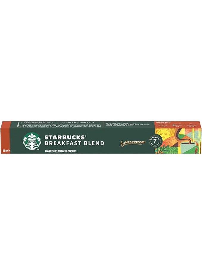 Starbucks Breakfast Blend – 10 Capsules - Image 2
