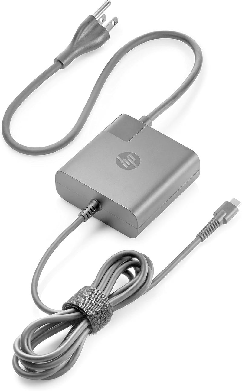 HP 1HE08AA#ABU USB-C - محول طاقة - تيار متردد - 65 واط - المملكة المتحدة - لـ Pro x2 612 G2 - (المكونات > إمدادات الطاقة PSU) - Image 1