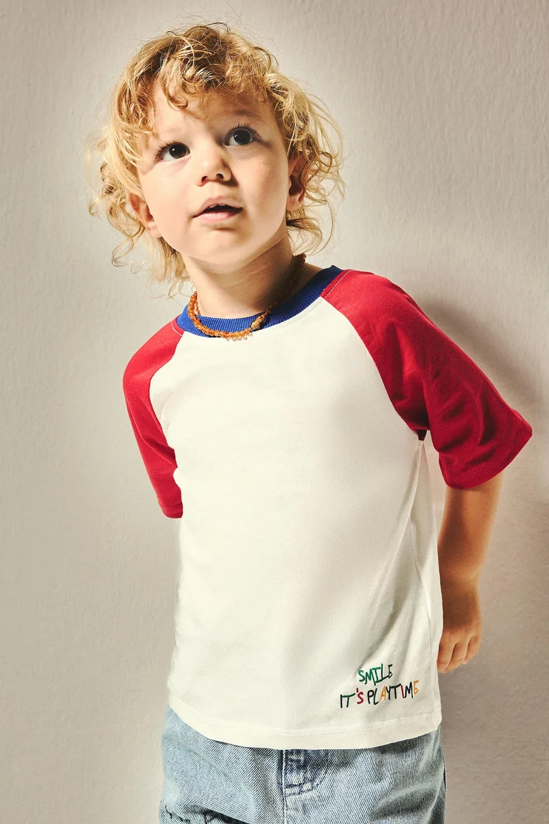 Defacto Baby Boy 100% Cotton Oversize T-Shirt
