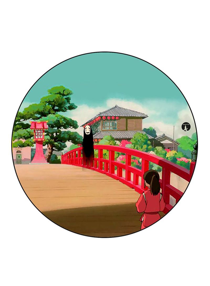 RKN Spirited Away Printed Mouse Pad  Multicolour