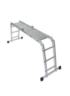 TOTAL Total Multi Purpose Aluminum Ladder 4 X 4 STEPS THLAD04441  - Image 3