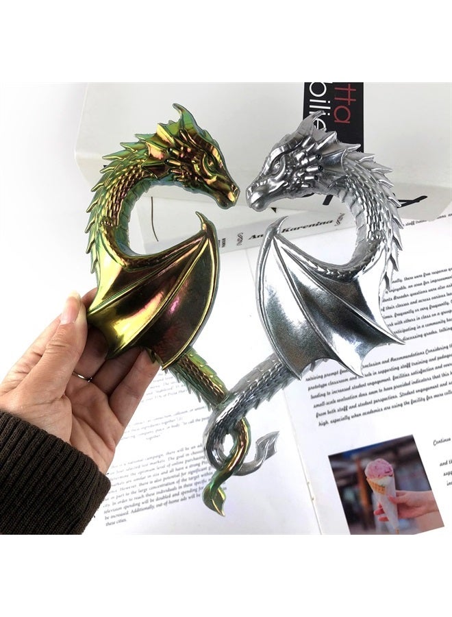 Kunyeah Heart Dragon Silicone Mold Animal Resin Mold Large Animal Statue Making Epoxy Mould DIY Craft Casting Mold for Gift Home Office Wall Hanging Decor - Image 3
