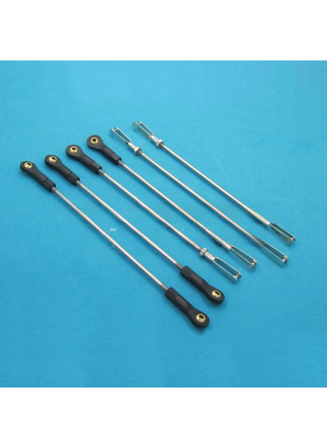 null - Model M3 Ball Head Clamp Head Swing Arm Connector Rod Combination Adjustable Steering Rod Ball Clamp Diy-Color:304 Stainless Steel Tie Rod M3 +2 M3 Ball Joints-Proportion:Tie Rod Dimension Φ2.5 X M3 XL75MM - Image 1