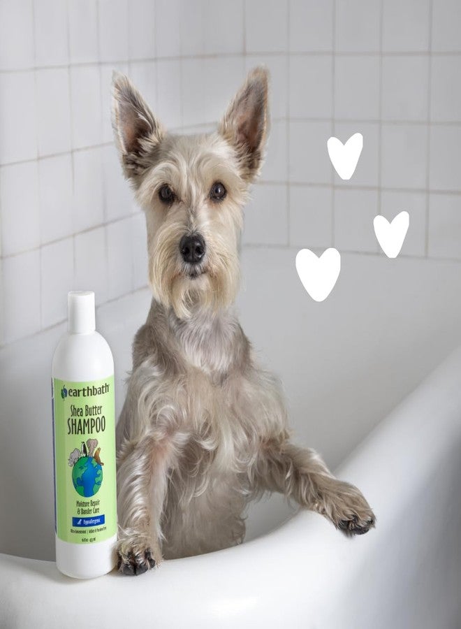 earthbath, Ultra-Moisturizing Shea Butter Shampoo - Dog & Cat Shampoo, Plant-Based, Cruelty-Free, Vegan, Gluten-Free, Non-GMO, Made in USA, Avocado and Calendula - 16 Oz (1 Pack) - Image 5