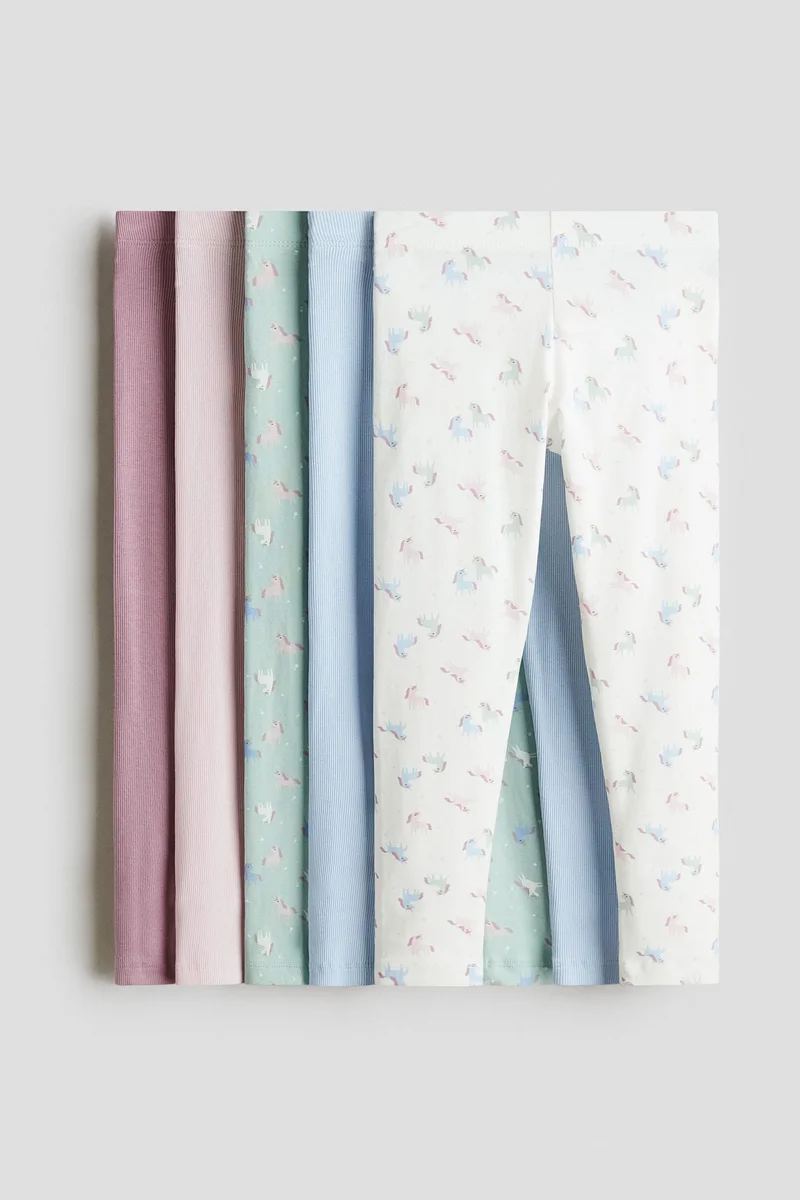 اتش اند ام ليغنغز قطني- عبوة من 5 قطع