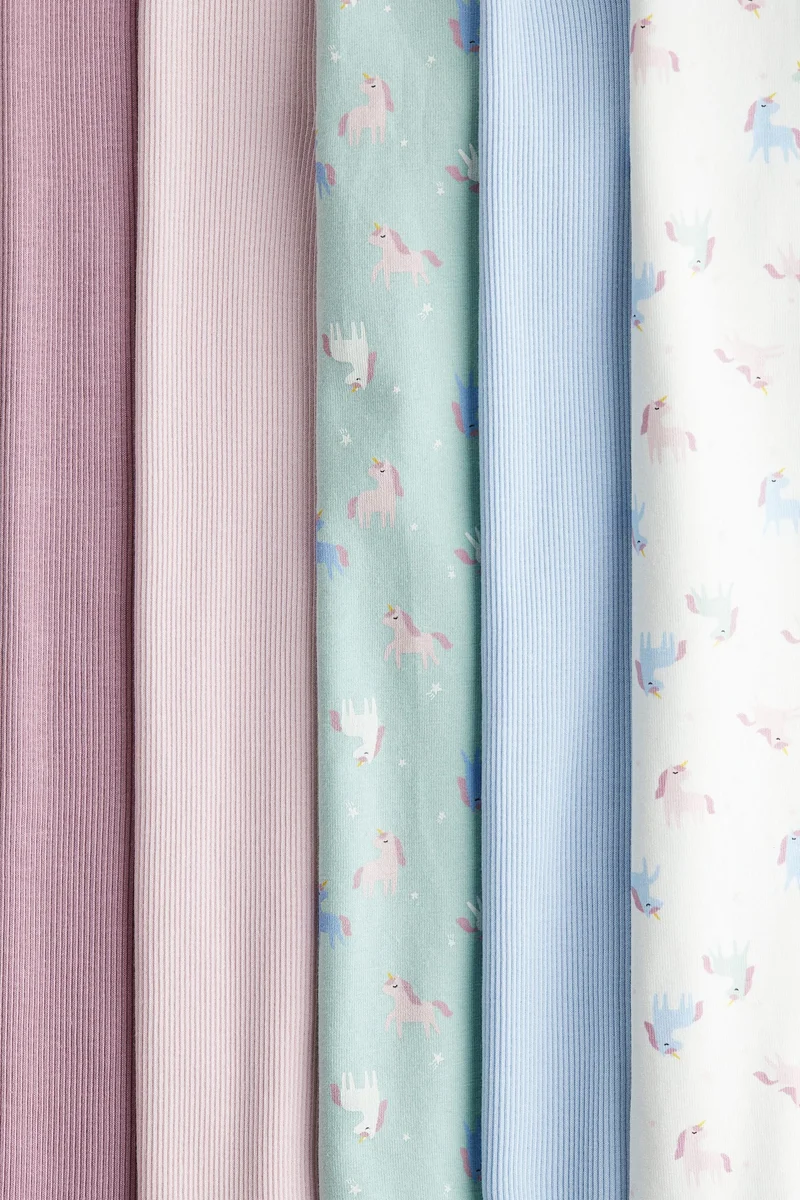 اتش اند ام ليغنغز قطني- عبوة من 5 قطع