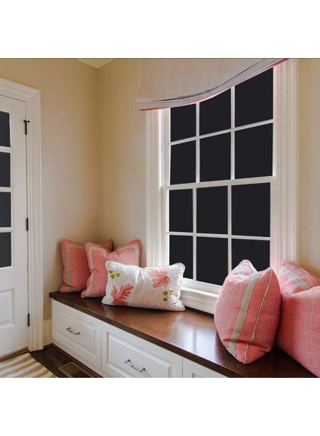 fantasize Blackout Window Film, Removable Home Window Film, Sun Protection Frosted Glass Window Cover, 200x60cm - Image 3