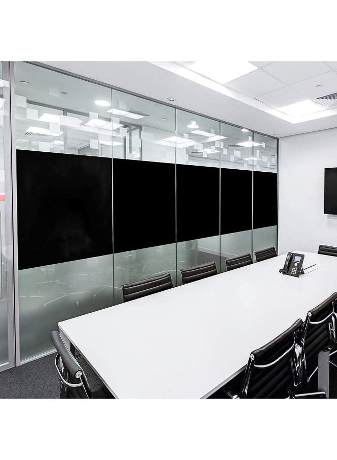 fantasize Blackout Window Film, Removable Home Window Film, Sun Protection Frosted Glass Window Cover, 200x60cm - Image 4
