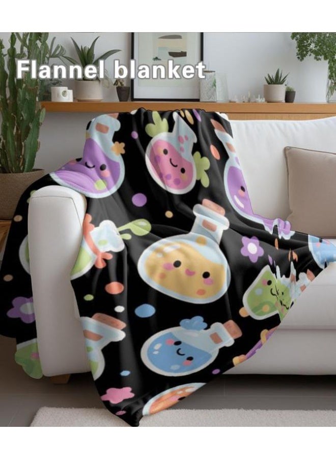 عام بطانية رقيقة من الفانيلا (حرارة ومريحة، ومناسبة للنوم واستخدام اللعبة والغبار والرمل) 150 سم * 200 سم - 178 - Image 1