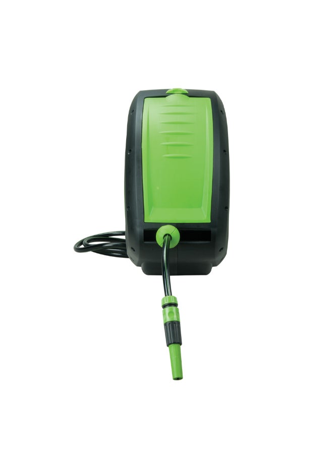 دي أيه واي إي بكرة خرطوم حديقة بلف أوتوماتيكي أسود وأخضر 30 متر DY6607W30 - Image 3