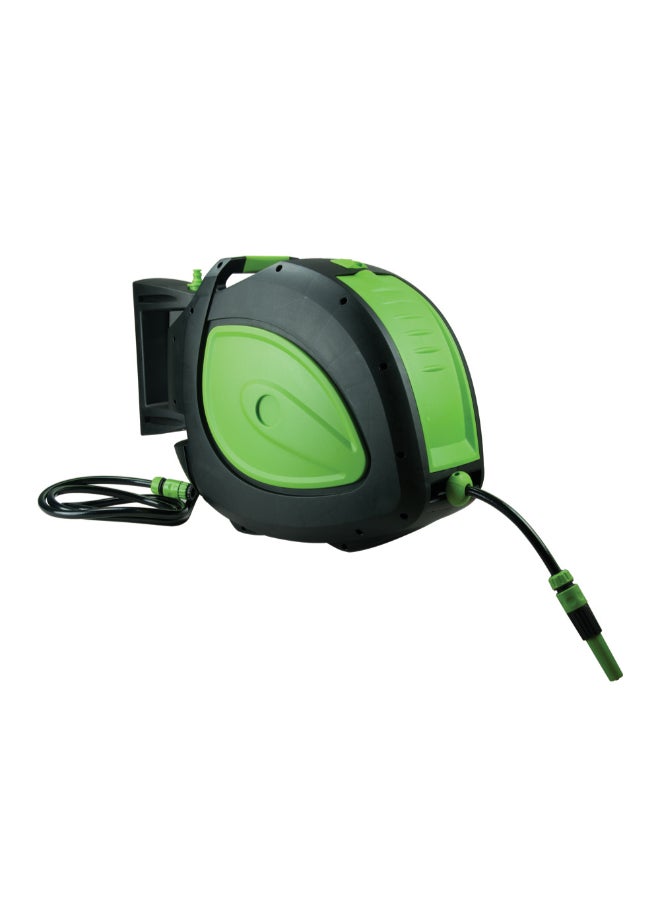 دي أيه واي إي بكرة خرطوم حديقة بلف أوتوماتيكي أسود وأخضر 30 متر DY6607W30 - Image 1