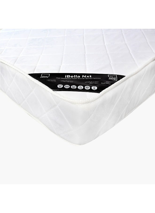 Home Box iBella Nxt High Resilience Foam Bonnell Spring Single Mattress - 90x190x22 cm  - Image 1