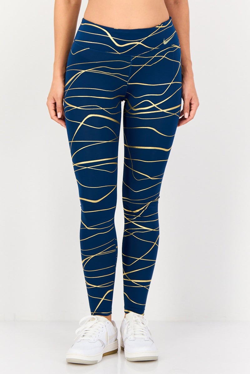 Nike Women Tight Fit Training Leggings, Multicolor - Image 1