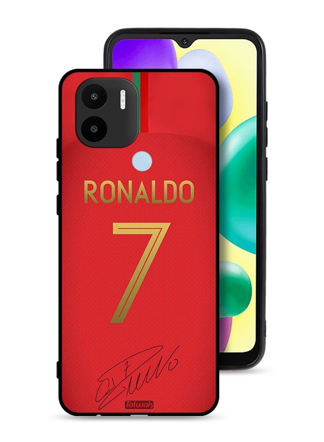 Tolwak Xiaomi Redmi A1 Plus Protective Case Cover Ronaldo 7 - Image 1