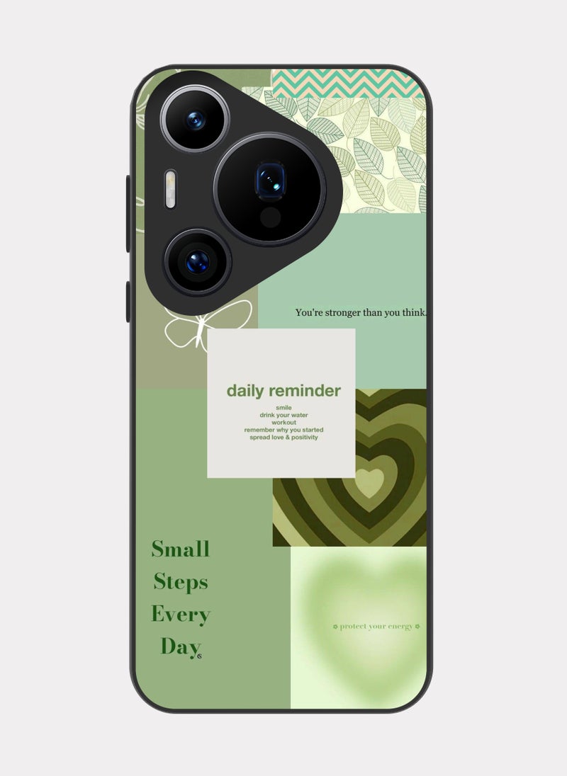 بكسلات كفر هواوي بيورا 70 برو اقتباس انجليزي خطوات صغيرة كل يوم - Image 1