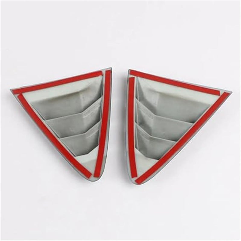 QASULER Car Rear Louver Window Cover for Toyota Corolla - Image 3