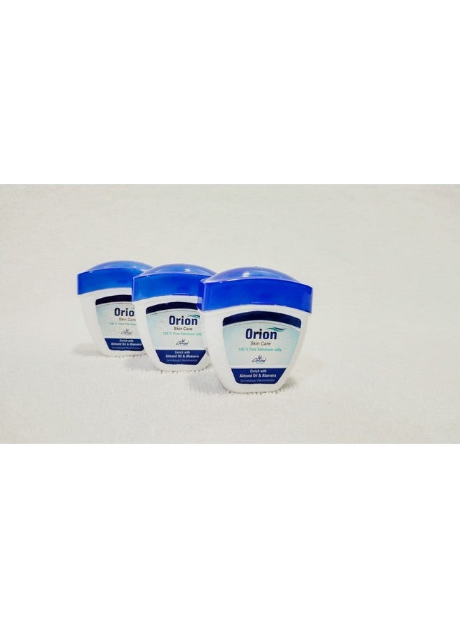 Orion Day Long Moisturizing Petroleum Jelly For Smooth & All Skin Type Each 100 Percent Pure Petroleum Jelly Original By For Unisex (25ML Pack of 3) - Image 3