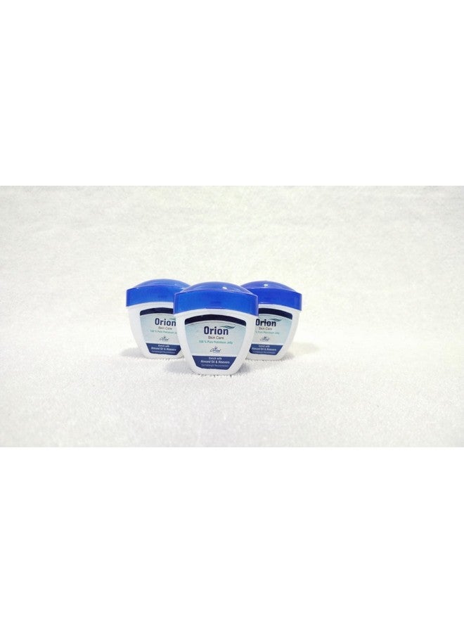 Orion Day Long Moisturizing Petroleum Jelly For Smooth & All Skin Type Each 100 Percent Pure Petroleum Jelly Original By For Unisex (25ML Pack of 3) - Image 4