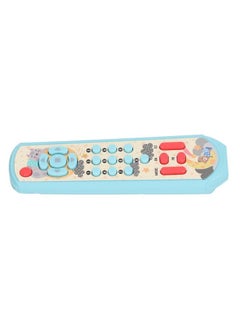 نيبمينينت TV Remote Control Toy Baby Simulated with Sound and Light for Early Education Learning Blue  - Image 5