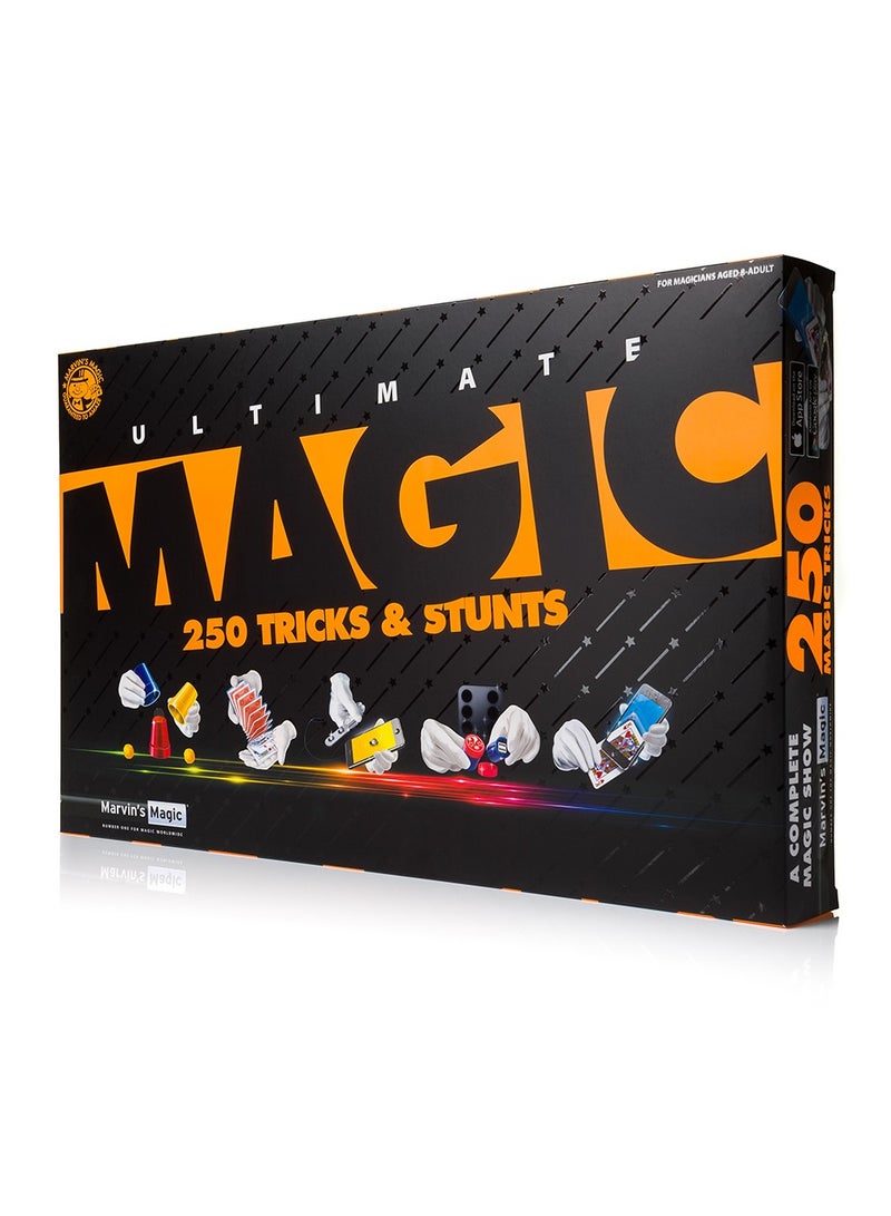 Marvin's Magic Ultimate Kids' Magic Set - 250 Tricks & Illusions | Interactive Magic Tricks | Ideal Magic Tricks for Kids Aged 6+ | With Instruction Booklet - Multicolor - Image 1