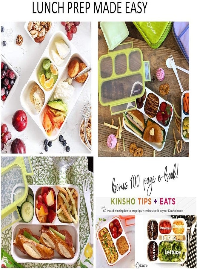 ZONKU INDIA Snacks Food Containers for Kids Girls Boys | Leakproof Portion Container Kits BPA Free - Image 3