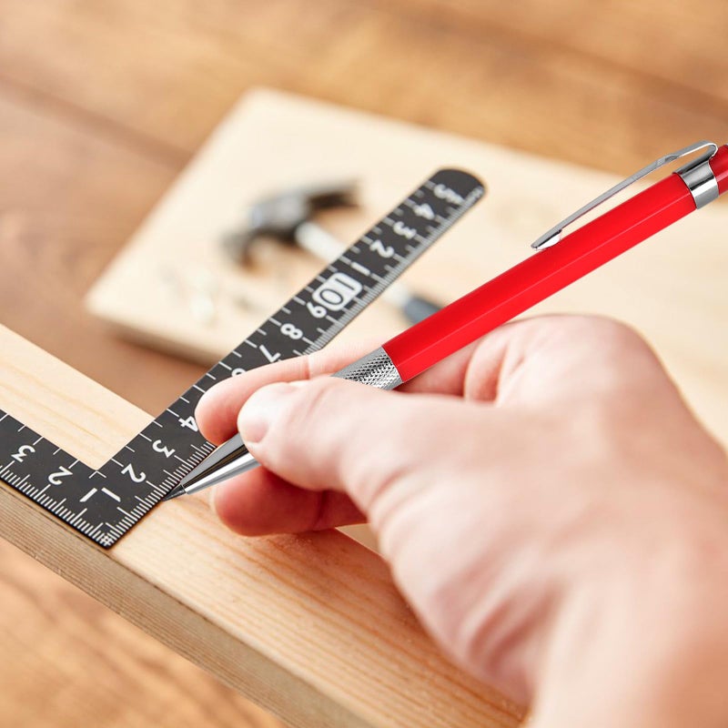 2 0mm Mechanical Carpenter Pencil Automatic Marking Tool with Black Red Refills for Woodworking Construction Drafting - Image 5