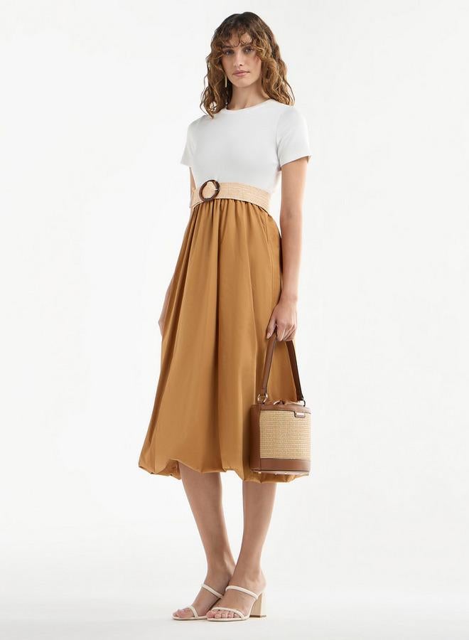 Splash FAV Panelled A-Line Dress - Image 2