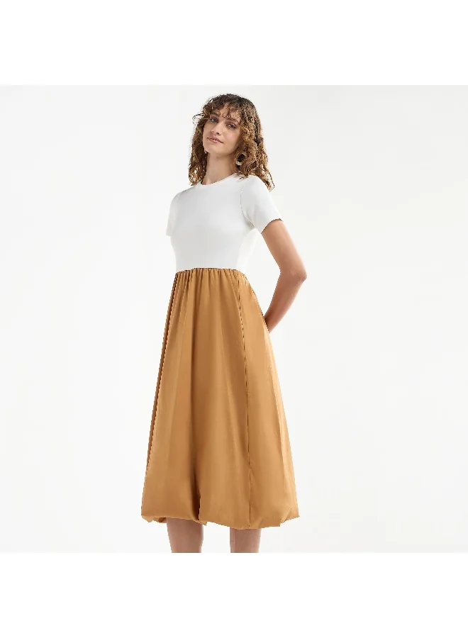 Splash FAV Panelled A-Line Dress