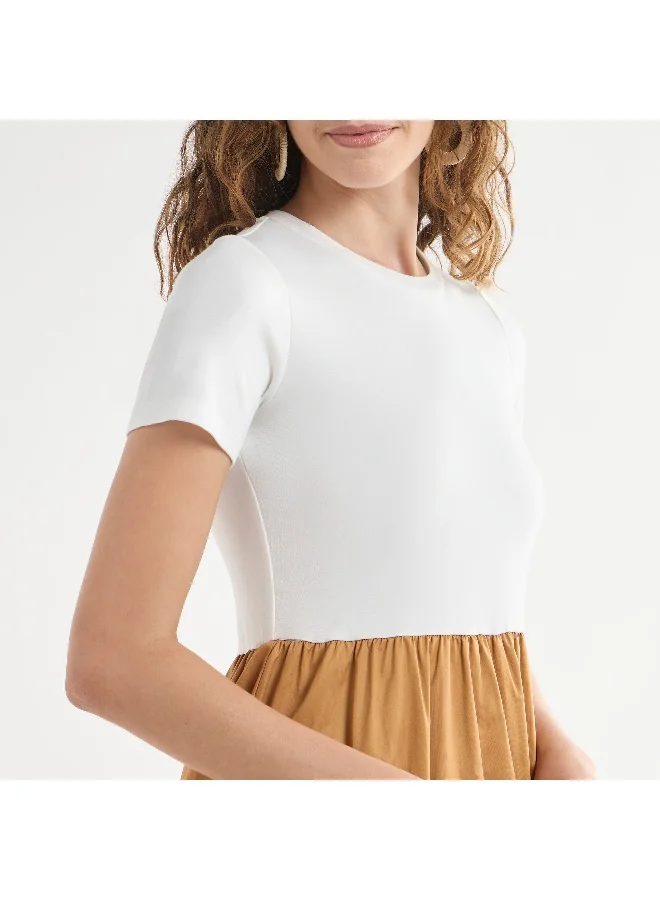 Splash FAV Panelled A-Line Dress