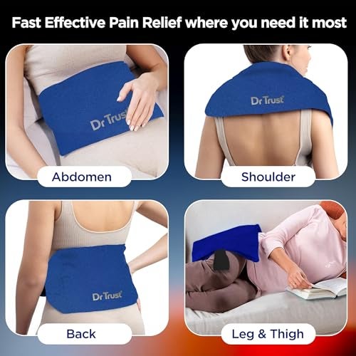 Dr Trust USA Orthopedic Electric Heating Pad for Period Pain Relief I Heat Belt For Period Cramps, Lower Back Pain, Lumbar, Shoulder & Knee, 3 Heat Settings with Temperature Controller-368 - Image 4