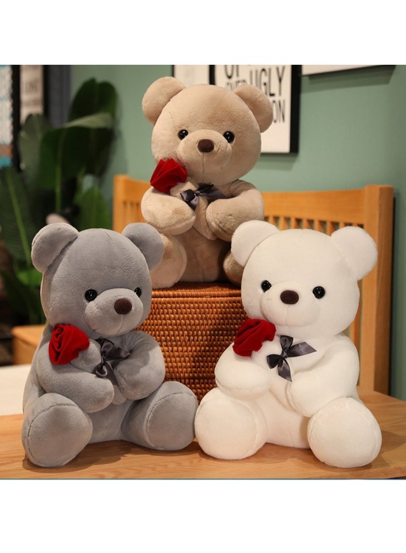 Doll Rose bear doll eight inch doll plush toy