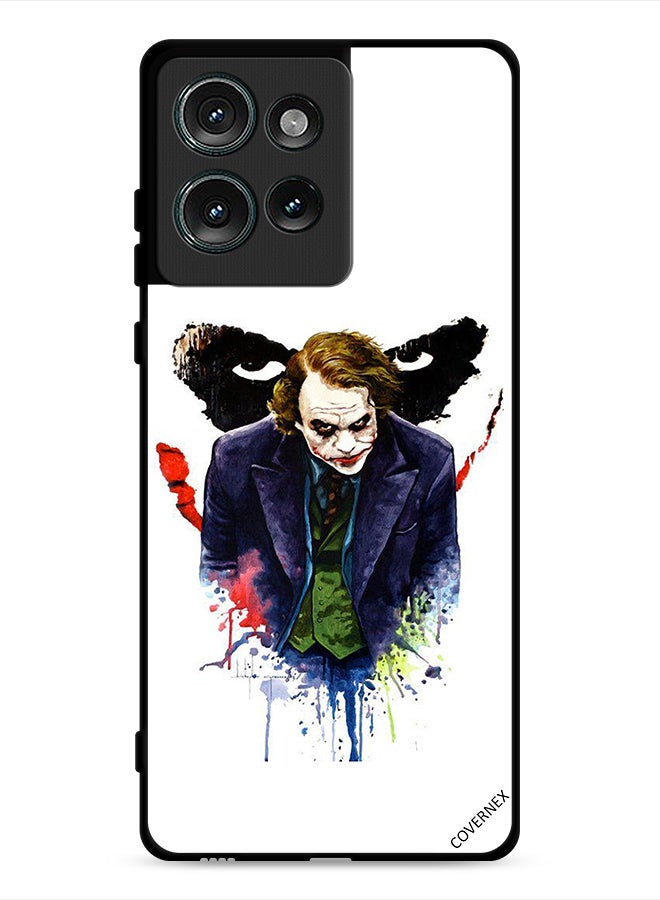 Covernex Motorola Edge 50 Protective Case Cover Joker Art Clip - Image 1