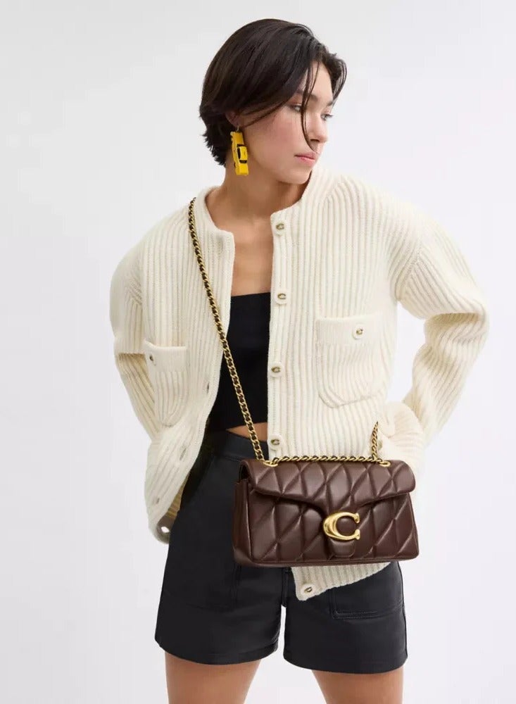 coachoutlet quilted leather shoulder bag - Image 5