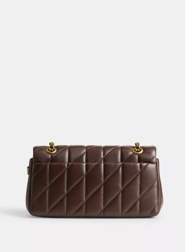 quilted leather shoulder bag - Image 2