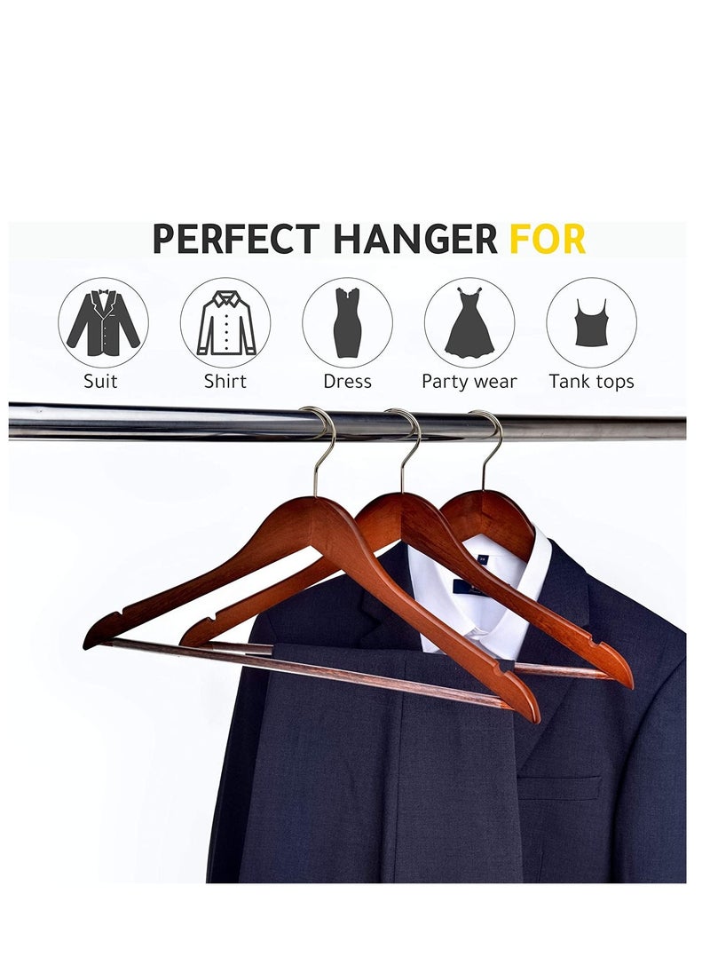 10-Piece Cloth Hanger Brown - pzsku/Z428E481B5968E3596D3BZ/45/_/1683215879/2bdcfa43-0e3b-4fb0-85b1-10e5ff284ff4