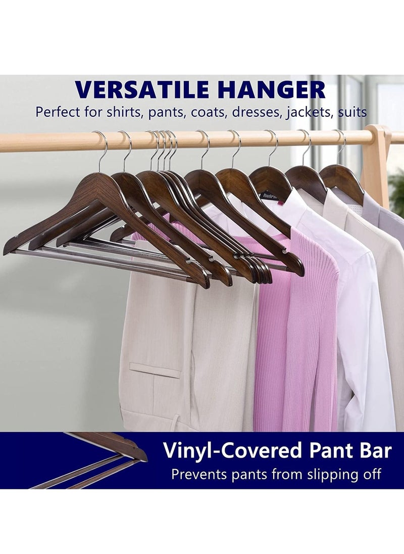 Generic 10-Piece Cloth Hanger Brown  - Image 2