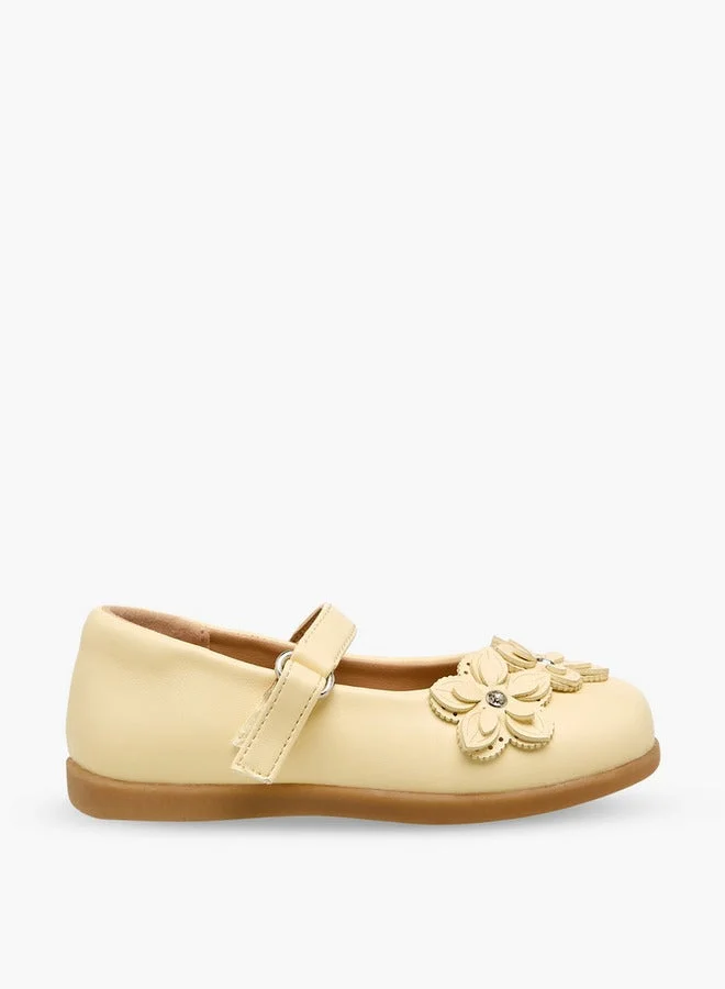 بيرفيت Girls Hook & Loop Mary Jane Shoes